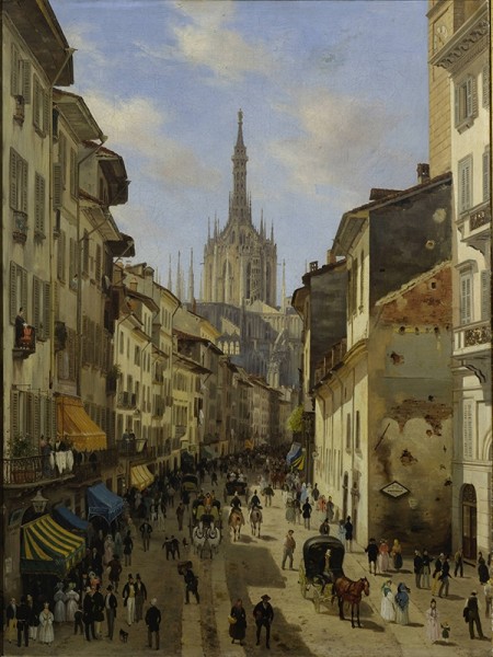 Milano. Da romantica a scapigliata.