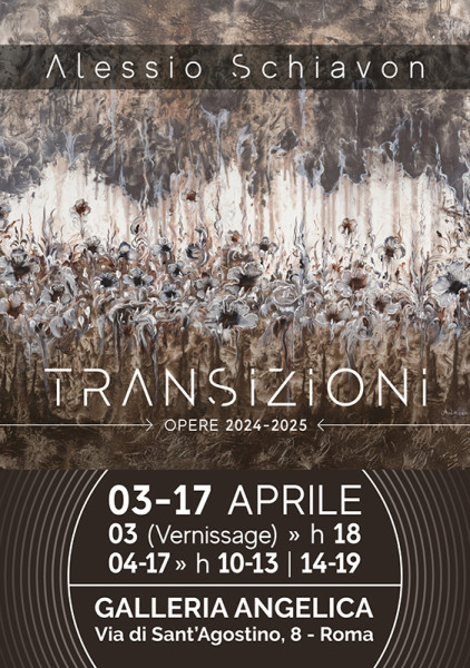 Mostra personale alla Galleria Angelica a Roma di Alessio SCHIAVON