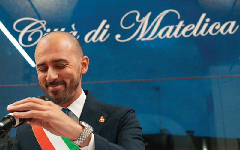 Il Sindaco di Matelica Denis Cingolani