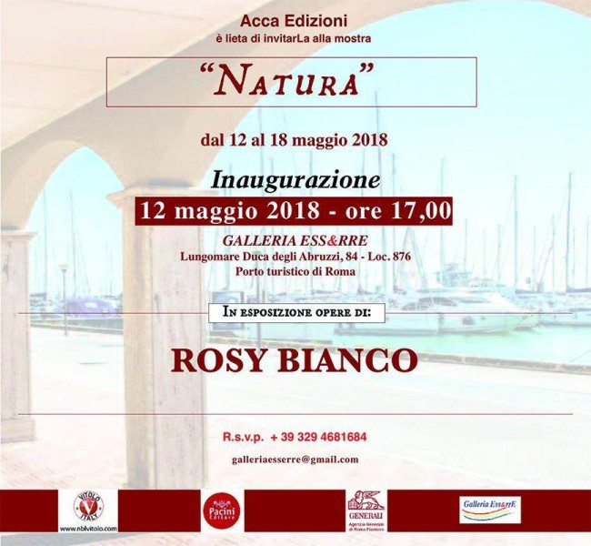 "Natura" mostra personale di Rosy Bianco